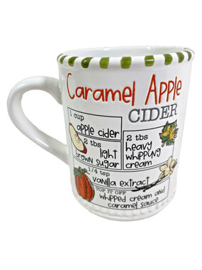 Mud Pie Mug Caramel Apple Cider Recipe Thanksgiving Fall